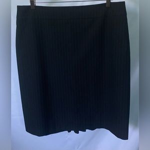 Antonio Melani black lined pencil skirt Size 14
